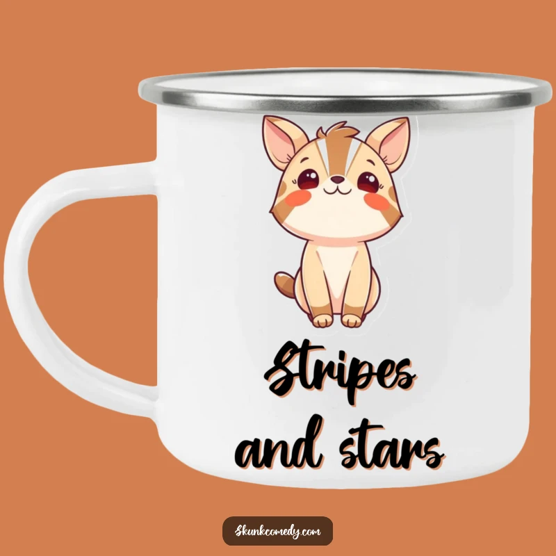 Adventure Funny Stripe Animal Camping Mug - Wonder Gaze Gift