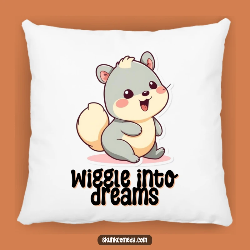 Cute Funny Creature Pillow - Wiggle Tail Delight Cozy Home Gift