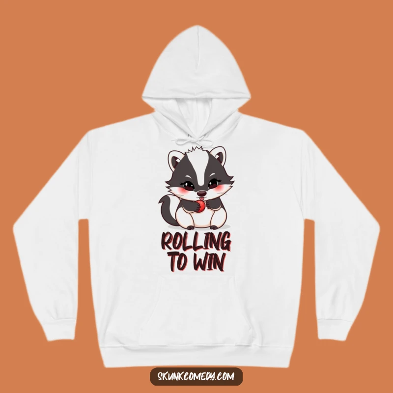 Funny Skunk Berry Hoodie - Cozy Determined Forager Gift