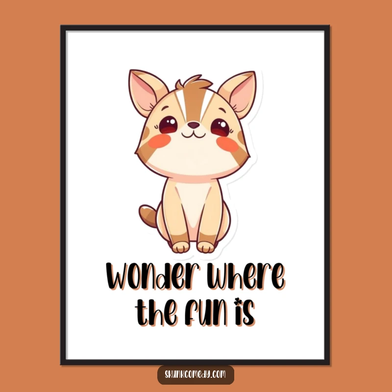 Free Printable Wall Art: Striped Animal Wonder - Unique Downloadable Decor