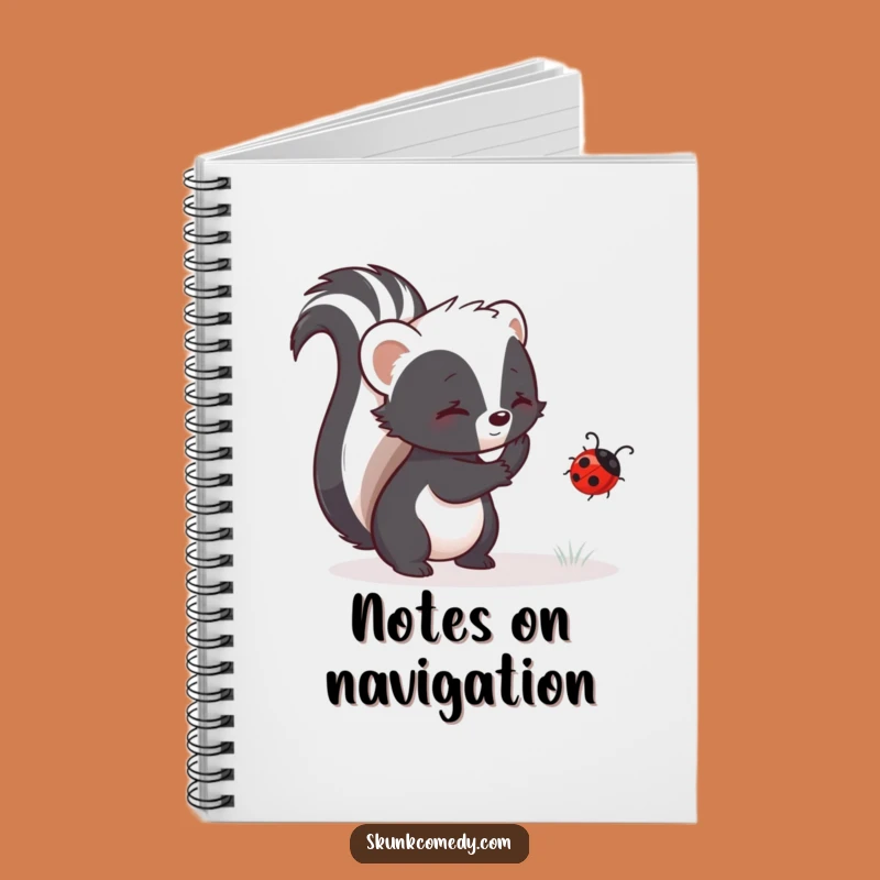 Funny Skunk Guidance Notebook: Write with Kindness, An Inspiring Funny Gift Journal!